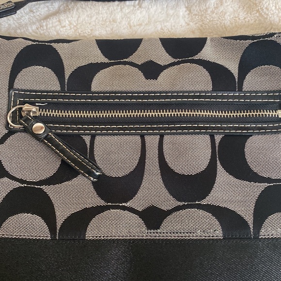 COACH bag for women, black and grey. - Picture 4 of 7